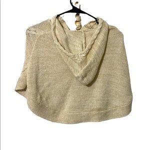 “Crazy 8” girls winter poncho